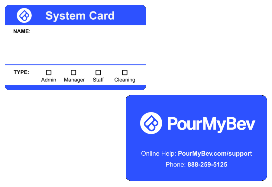 Universal System Cards - Pack of 5